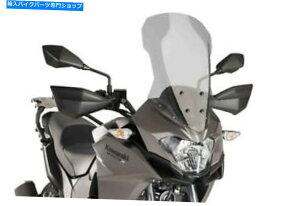 Windshield kawasaki versys-x 300 - 2018 -  - 9710h Puig Touring Screen for Kawasaki Versys-X 300 - 2018 - Smoke - 9710H