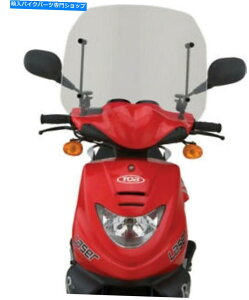 Windshield XbvXg[}XN[^[tgKXXRbg66 S-SCTR66-M Slipstreamer Scooter Windshield Scoot 66 S-SCTR66-M