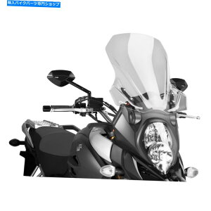 Windshield �X�Y�LVSTROM 1000 2018 PUIG 7229W�c�[�����O�N���A��� For Suzuki Vstrom 1000 2018 Puig 7229W Touring Clear Screen�y���s�A���i�z