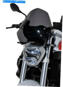 Windshield ErmaxXN[̃tgKXBMŴ߂̃tgEBhXN[R1200R '15 - CgubN Ermax Screen Windshield Windscreen for BMW R1200R '15- - Light Black