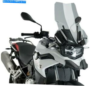 Windshield Puigc[OtgEBhXN[CgX[N9770h BMW F 750 GS 2018-2021 Puig Touring Windscreen Light Smoke #9770H BMW F 750 GS 2018-2021