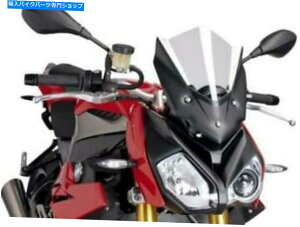 Windshield Puig Naked Windscreen�N���ABMW S 1000 R 2014-2015 Puig Naked Windscreen Clear BMW S 1000 R 2014-2015�y���s�A���i�z