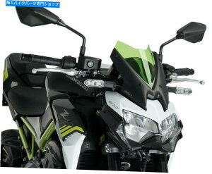 Windshield ̐VGen Sport Windscreen - ΂Puig 3840V Naked New Gen Sport Windscreen - Green Puig 3840V