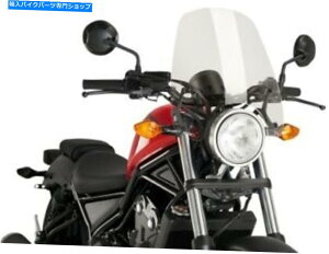 Windshield Puig Naked Touring Windscreen�N���A�z���_�̂��߂̃N���A��9462W Puig Naked Touring Windscreen Clear #9462W for Honda�y���s�A���i�z