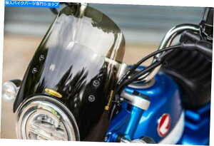 Windshield X[NwbhCgtgKXیK[htgZ125z_L[125 18-2021 SMOKE HEADLIGHT WINDSHIELD PROTECTION GUARD FRONT Z125 HONDA MONKEY 125 18-2021