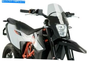 Windshield Puig Light SmokesX|[cXN[KTM 690 Enduro R 2019-20 3586H Puig Light Smoke Sport Screen KTM 690 Enduro R 2019-20 3586H