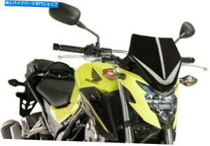 Windshield Puig Naked Sport Windscreen Black8923N Honda CB500F / CB500F ABS 2016-2018 Puig Naked Sport Windscreen Black #8923N for Honda CB500F/CB500F ABS 2016-2018