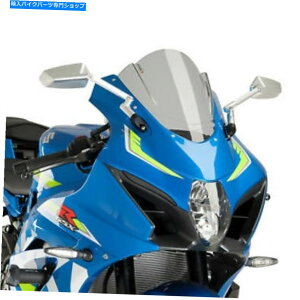 Windshield Puig Suzuki GSXR 1000dou[XXN[2017+ - Cg̐F Puig Suzuki GSXR 1000 Double Bubble Race Screen 2017+ - Light Tint