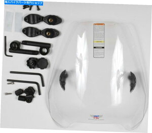 Windshield ���A�T�C�N���f�t���N�^�[�X�N���[���N���A1.25 N25044 NATIONAL CYCLE DEFLECTOR SCREEN CLEAR 1.25 N25044�y���s�A���i�z