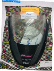 Windshield ZX 6R 636 00-02 Ermax Aeromax Windshield WindscreenNA070301034 Kawasaki ZX 6R 636 00-02 Ermax Aeromax Windshield Windscreen Clear 070301034