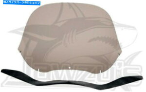 Windshield 15C`BptgKXXbvXg[}[S-139-15 15in. Replacement Windshield Slipstreamer Smoke S-139-15
