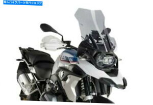 Windshield BMW R1200GS 13-18 / R1250GŜ߂̃I[goC̃tgKXpCO18-20̉̉ Motorcycle windshield PUIG for BMW R1200GS 13-18 / R1250GS 18-20 light smoke