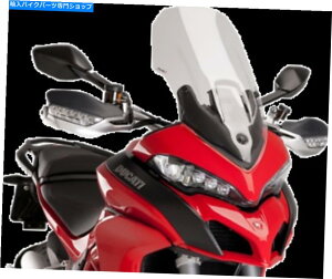 Windshield PUIG 7623W�c�[�����O�E�B���h�X�N���[���N���A PUIG 7623W Touring Windscreen Clear�y���s�A���i�z