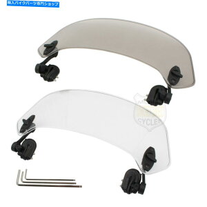 Windshield z_̂߂̃EBhXN[̉X|C[߉\ȃtgKX̕Ό Clip On Windscreen Extension Spoiler Adjustable Windshield Deflector For Honda