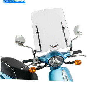 Windshield XbvXg[}XRbgEChV[h - 30iNAjSCTR30-M Slipstreamer Scoot Windshield - 30 (Clear) S-SCTR30-M