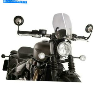 Windshield Puig Naked New Generation Windshield 9437Hyʉ̃c[O Puig Naked New Generation Windshield 9437H Light Smoke Touring