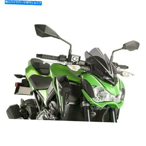 Windshield PUIG 9689FX|[cX|[c̈ẪtgKX Puig 9689F Generation Sport Naked Dark Smoke Windshield