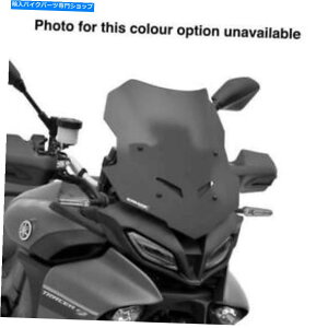 Windshield ERMAX�X�|�[�c�X�N���[���t�����g�K���X�_�[�N�X���[�N���}�n�V�g���[�T�[9 2021 - ON Ermax Sports Screen Windshield Dark Smoke Yamaha New Tracer 9 2021 - on�y���s�A���i�z