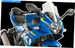 Windshield Puig Racing Windscreen�N���A9722W PUIG Racing Windscreen Clear 9722W�y���s�A���i�z