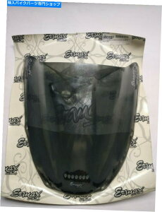 Windshield ZX 6R 98-99 ERMAX Aeromax Windshield WindscreenCgubN070303031 Kawasaki ZX 6R 98-99 Ermax Aeromax Windshield Windscreen Light Black 070303031