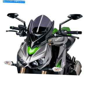 Windshield Z1000 14-16 PUIGc[Õ_[NX[NtgKX For Kawasaki Z1000 14-16 Puig Generation Touring Naked Dark Smoke Windshield