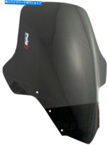 Windshield Puig 4101F�c�[�����O�t�����g�X�P�[���Â��� PUIG 4101F Touring Windscreen Dark Smoke�y���s�A���i�z