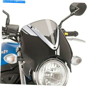 Windshield vCOV2016XYLSV650CgX[NEChV[h8926H Puig Naked New Generation 2016 Suzuki SV650 Light Smoke Windshield 8926H