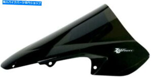 Windshield �[���d�͓�d�o�u���t�����g�X�P�[����16-107-19 Zero Gravity Double Bubble Windscreen Dark Smoke 16-107-19�y���s�A���i�z