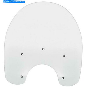 Windshield tBXF15 "ptgKXFLS 05-17AFLSTFFLSTB 00-17 Memphis Shades 15" Clear Replacement Windshield FLS 05-17, FLSTF& FLSTB 00-17