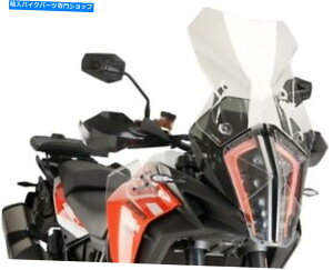 Windshield Puigc[OtgEBhXN[NAKTM 1290X[p[Ahx`[R / 1290X[p[Ahx`[S Puig Touring Windscreen Clear KTM 1290 Super Adventure R/1290 Super Adventure S