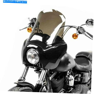 Windshield 15 ''�n�[���[�_�C�i���b�{�uFXDF���C�h�O���C�hFXDWG�̂��߂̃t�F�A�����O�t�����g�K���X�̃t�����g�X�N���[�� 15'' Fairing Windshield Windscreen For Harley Dyna Fat Bob FXDF Wide Glide FXDWG