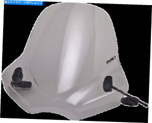 Windshield PUIG 5267H���j�o�[�T���E�B���h�V�[���h�X���[�N�c�[�����OII PUIG 5267H Universal Windshields Smoke Touring II�y���s�A���i�z