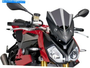 Windshield PUIG - 7040F - ̐Ṽtg/XN[AÂ Puig - 7040F - Naked New Generation windscreen, dark smoke