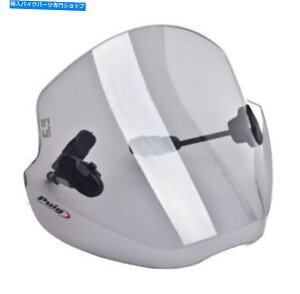 Windshield PUIG 5022H���ՓI�ȃt�����g�K���X���X�g���[�� PUIG 5022H Universal Windshields Smoke Stream�y���s�A���i�z