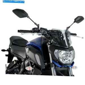 Windshield Puig Hi-TechǐyʉVX|[c̃tgKX - 9666H Puig Hi-Tech Parts Light Smoke Naked New Generation Sport Windshield - 9666H