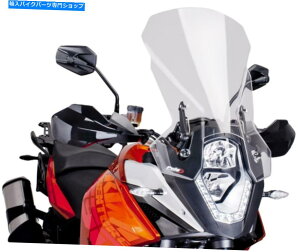 Windshield Puigc[OXN[iNAj6494W PUIG TOURING SCREEN (CLEAR) 6494W