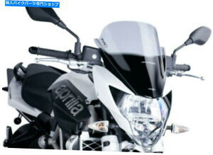 Windshield PUIG 5249H���[�X�t�����g�E�B���h�X�N���[���̉� PUIG 5249H Racing Windscreen Smoke�y���s�A���i�z