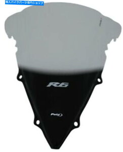 Windshield ���}�nYZF-R6 2003-2005�̂��߂̃N���A��1328W Puig 3mm Racing Windscreen Clear #1328W for Yamaha YZF-R6 2003-2005�y���s�A���i�z