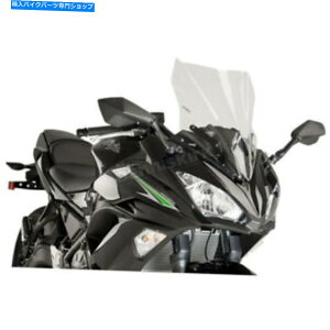 Windshield Puig Hi-TechiNA[VOtgKX - 9711W Puig Hi-Tech Parts Clear Racing Windshield - 9711W