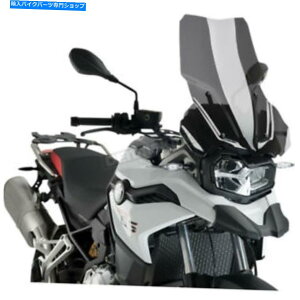 Windshield pCOnCeNp[c_[NX[Nc[OEChV[h - 9770F Puig Hi-Tech Parts Dark Smoke Touring Windshield - 9770F