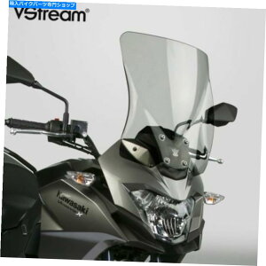 Windshield iViTCNVSTREAM SPORT /cA[CgO[16C`kle300 versys x National Cycle VStream Sport/Tour Light Grey 16" Tall Kawasaki KLE300 Versys X