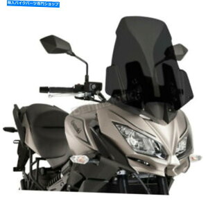 Windshield vCOnCeNi_[NX[Nc[OEChV[h - 9421F Puig Hi-Tech Parts Dark Smoke Touring Windshield - 9421F
