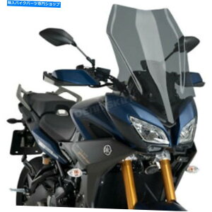 Windshield pCOnCeNi_[NX[Nc[OEChV[h - 9725F Puig Hi-Tech Parts Dark Smoke Touring Windshield - 9725F