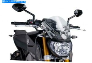 Windshield Puig 6861W 3mm̐ṼANhV[hNA PUIG 6861W 3mm Naked New Generation Acrylic Windshield Clear