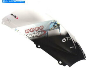 Windshield PUIG 4108W���[�V���O�E�B���h�X�N���[���N���A PUIG 4108W Racing Windscreen Clear�y���s�A���i�z