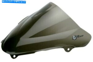 Windshield �[���d�͓�d�o�u���t�����g�X�P�[���X���[�N16-156-02 Zero Gravity Double Bubble Windscreen Smoke 16-156-02�y���s�A���i�z