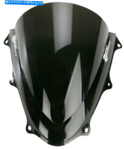 Windshield �[���d�͓�d�o�u���t�����g�X�P�[���_�[�N�X���[�N16-114-19 Zero Gravity Double Bubble Windscreen Dark Smoke 16-114-19�y���s�A���i�z