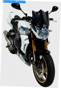 Windshield Ermax 030203108CgubNX|[cXN[24 cm fz8 2010-2017 Ermax 030203108 Light Black Sport Screen 24 cm for Yamaha FZ8 2010-2017