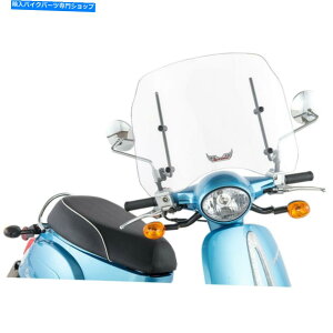 Windshield XbvXg[}XRbgEChV[h - 66iNAjSCTR66-M Slipstreamer Scoot Windshield - 66 (Clear) S-SCTR66-M
