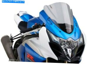 Windshield Puig 3mm Z[VOtgEBhXN[CgX[NtBbgXYLGSX-R1000 2009 / 2011-2016 Puig 3mm Z Racing Windscreen Light Smoke fits Suzuki GSX-R1000 2009/2011-2016